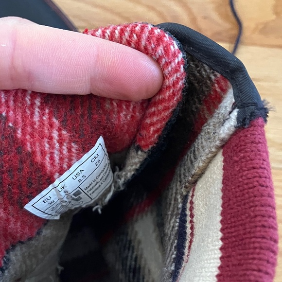 Gant Black Navy Blue Leather Boots - Picture 7 of 8